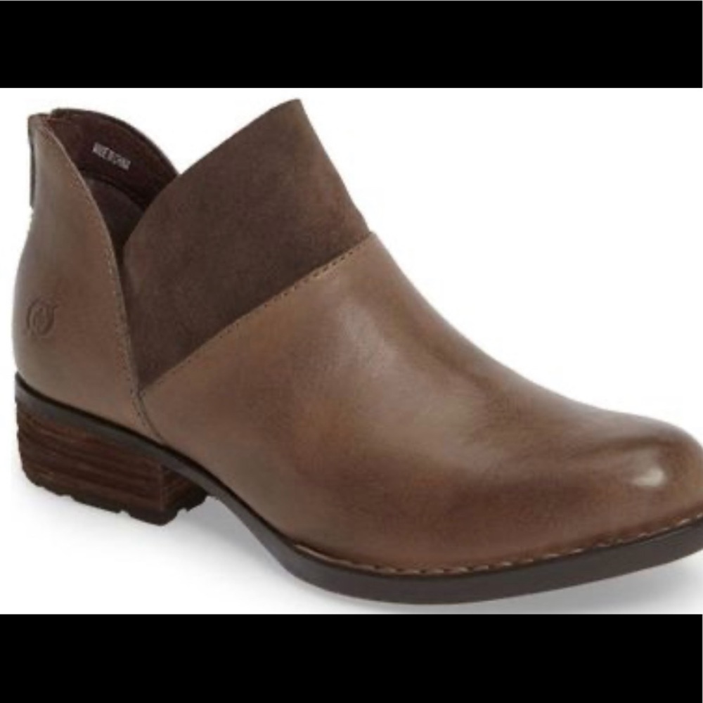 Born Karava Bootie - Brown - Leather - Size 7.5